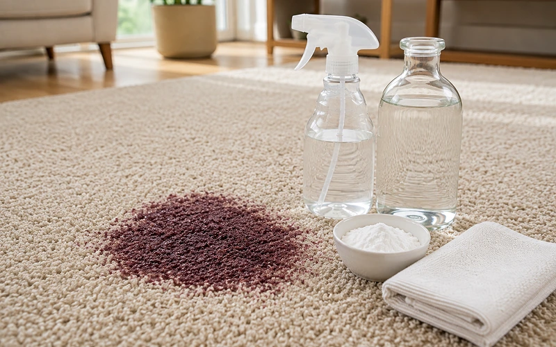 Remove Dried Wine Stains From Rugs